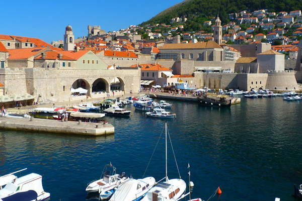 Dubrovnik Ansicht vom Meer